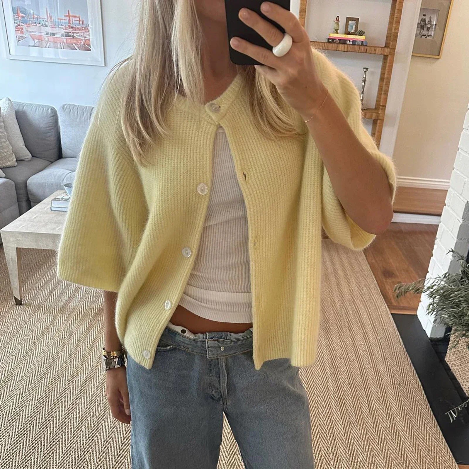 NORA | Kamizelka streetwear z krótkim rękawem