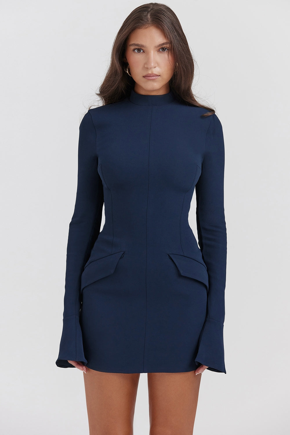 Dalia | Elegancka Sukienka z Mankietami