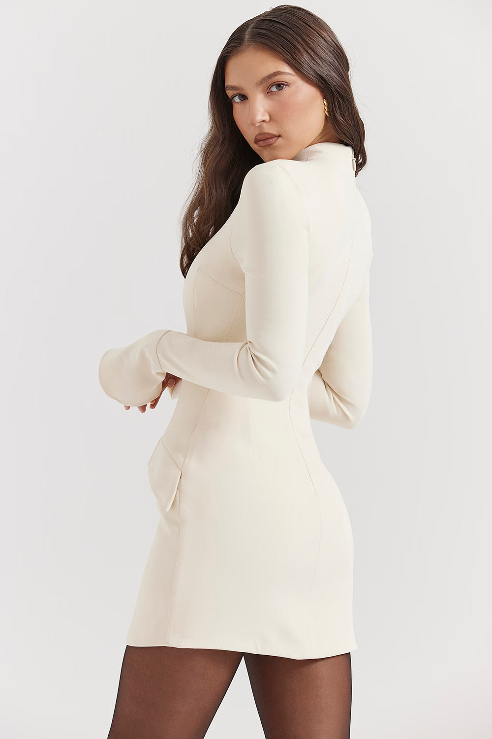 Dalia | Elegancka Sukienka z Mankietami