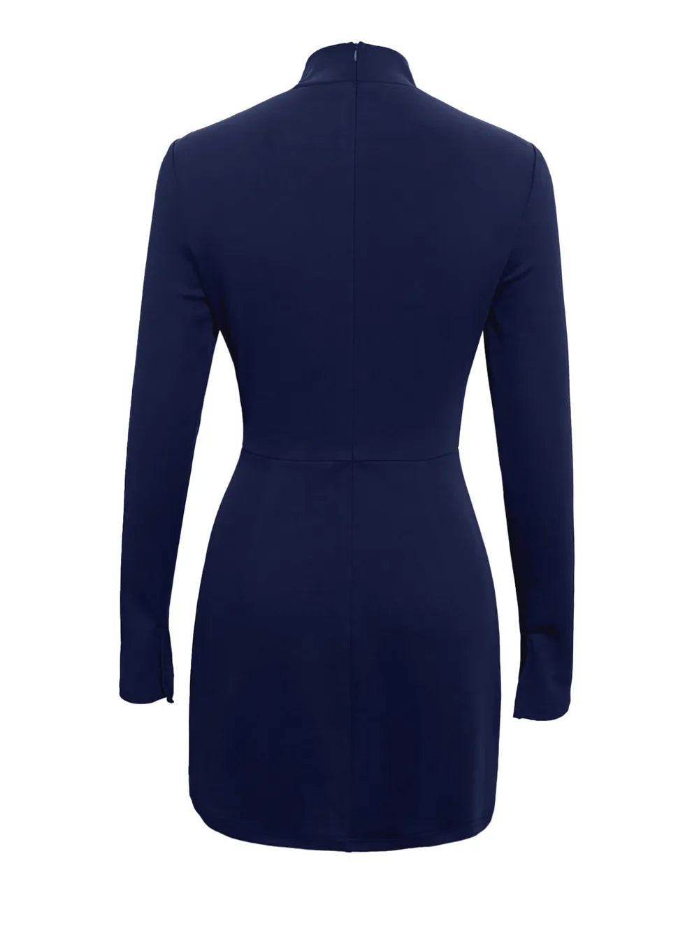 Elanesse™ Elegancka Sukienka Mini z Długim Rękawem