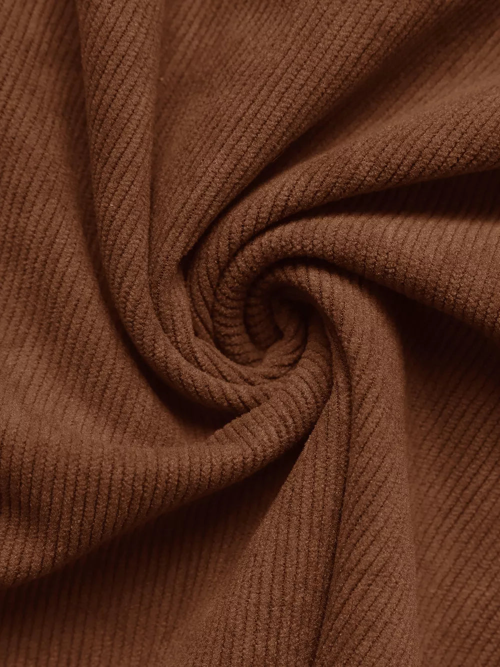 Sabina™ Brązowa Sukienka Mini z Guzikami